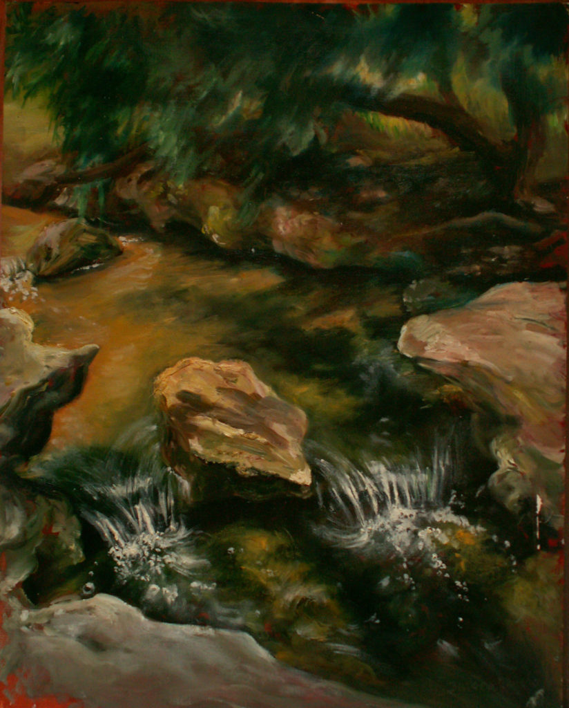 The river